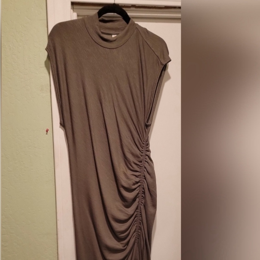 m&b maxi dress, made in Portland, polyester